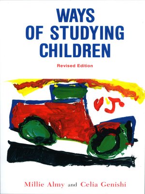 cover image of Ways of Studying Children